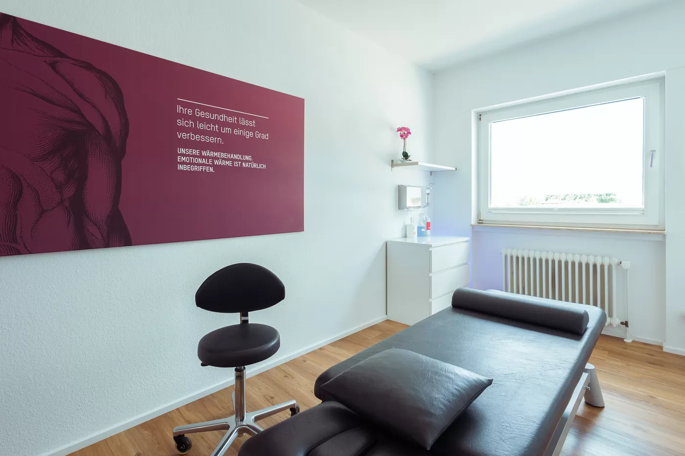 Physiotherapie Johannson - Unserer Behandlungsraum